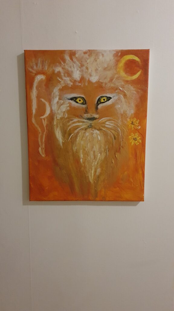 akrylmålning canvastavla av Anne Kaarina Soulshine